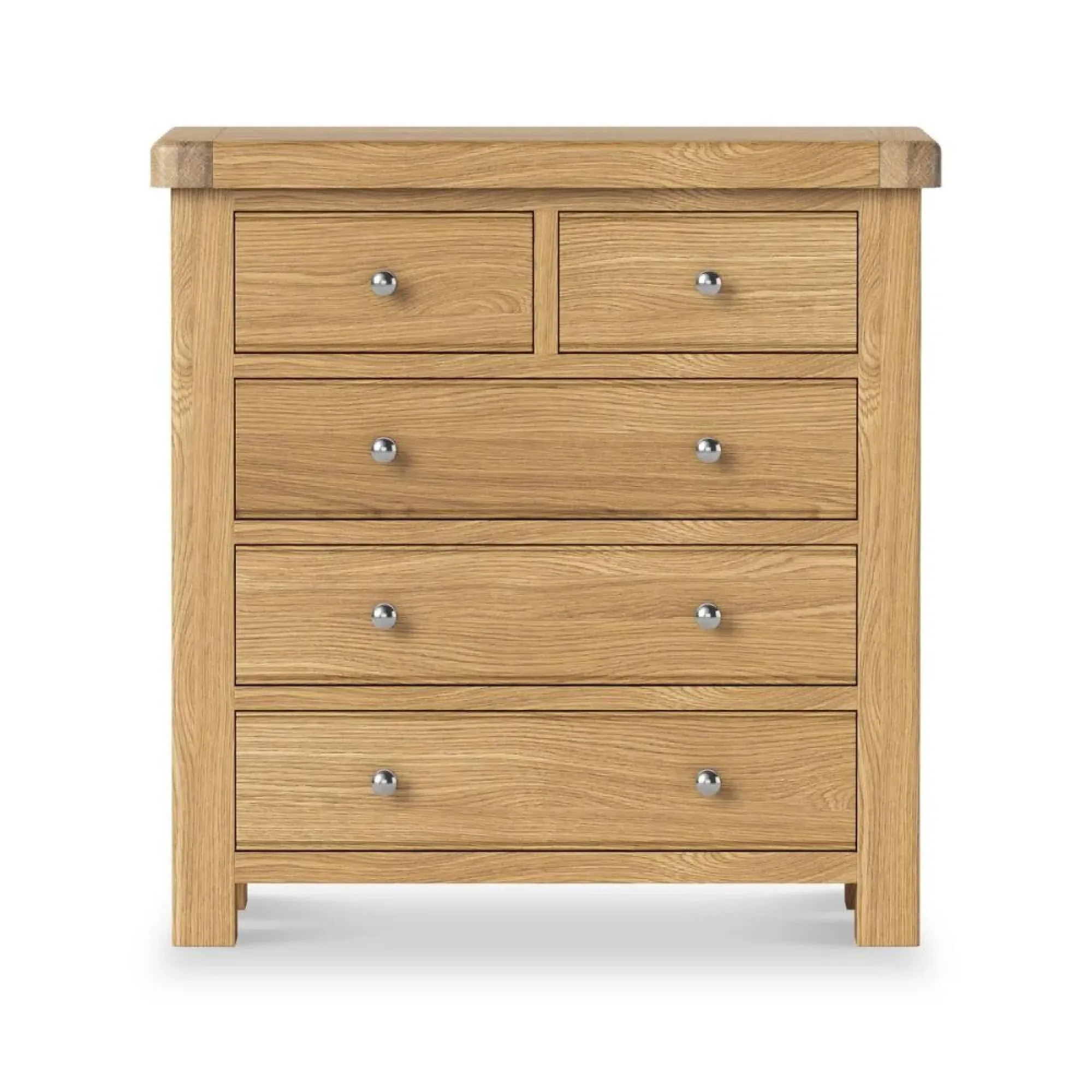 Normandy Oak 2+3 Drawer Chest
