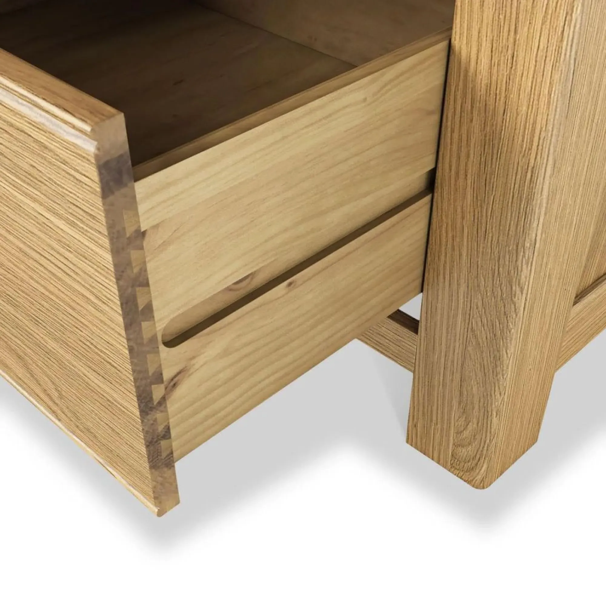 Normandy Oak 3 Door Triple Wardrobe