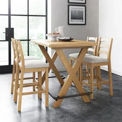 Normandy Oak Bar Table image