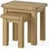 Normandy Oak Nest of 2 Tables