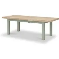 Salcombe 8-10 Seater Extending Dining Table - Sage, Oak
