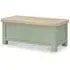Salcombe Blanket Box - Sage, Oak
