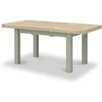 Salcombe Extendable Dining Table - Sage, Oak
