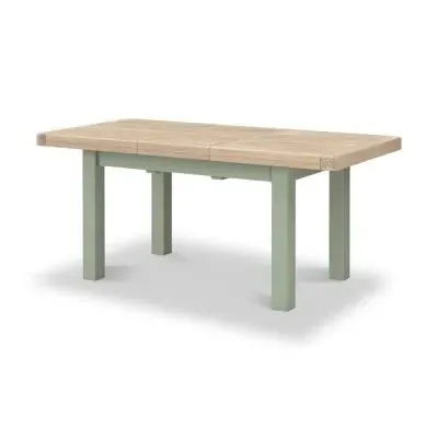 Salcombe Extendable Dining Table - Sage, Oak image
