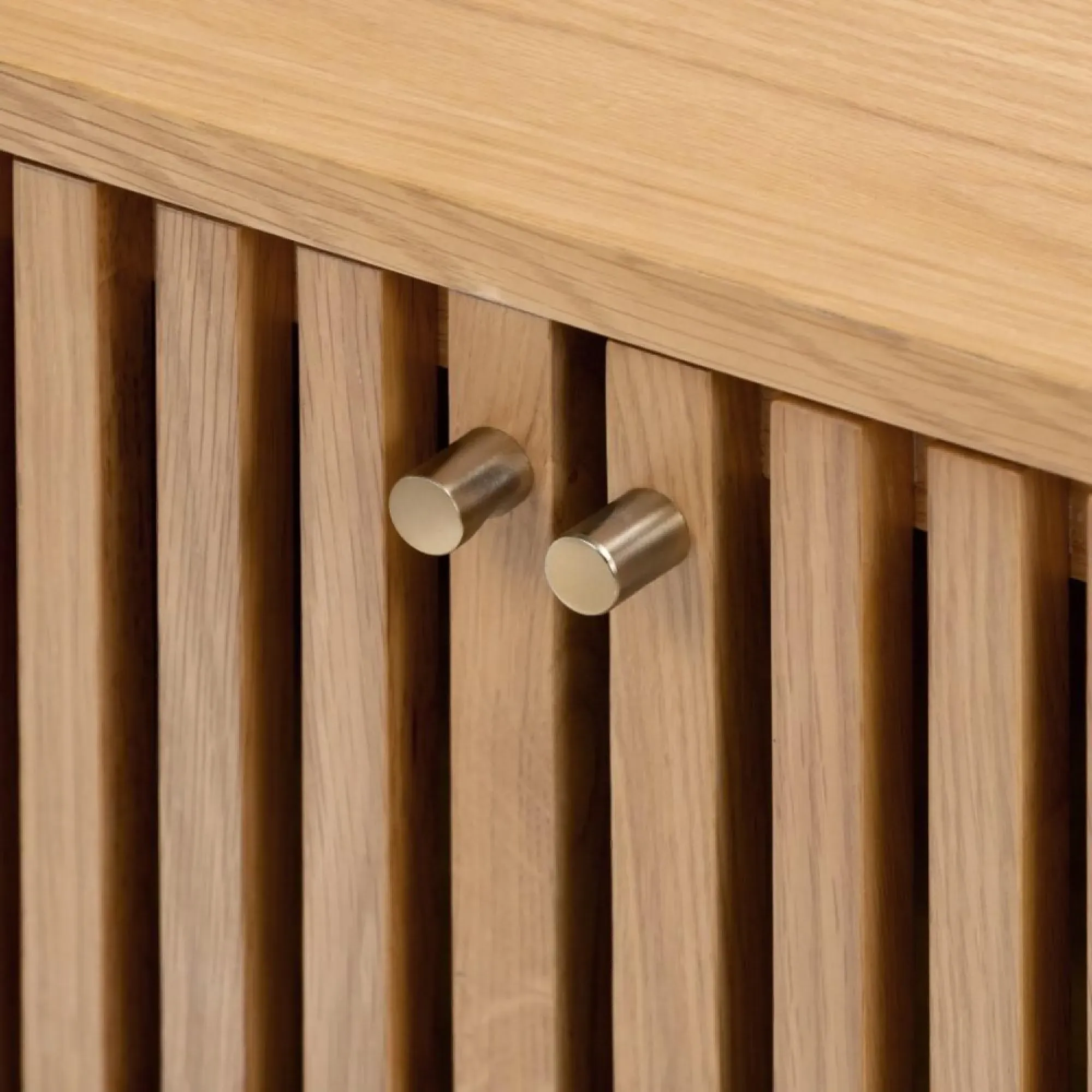 Soho Corner TV Unit with Storage - Natural, Oak