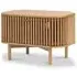 Soho Corner TV Unit with Storage - Natural, Oak