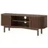 Soho Dark Oak 130cm TV Unit with Storage - Dark Brown
