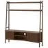 Soho Dark Oak 165cm TV Unit with Storage - Dark Brown