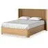 Soho King Size Slatted Bed Frame - Natural, Oak