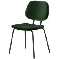 Soho Lily Dining Chair Set of 2 - Green, Velvet