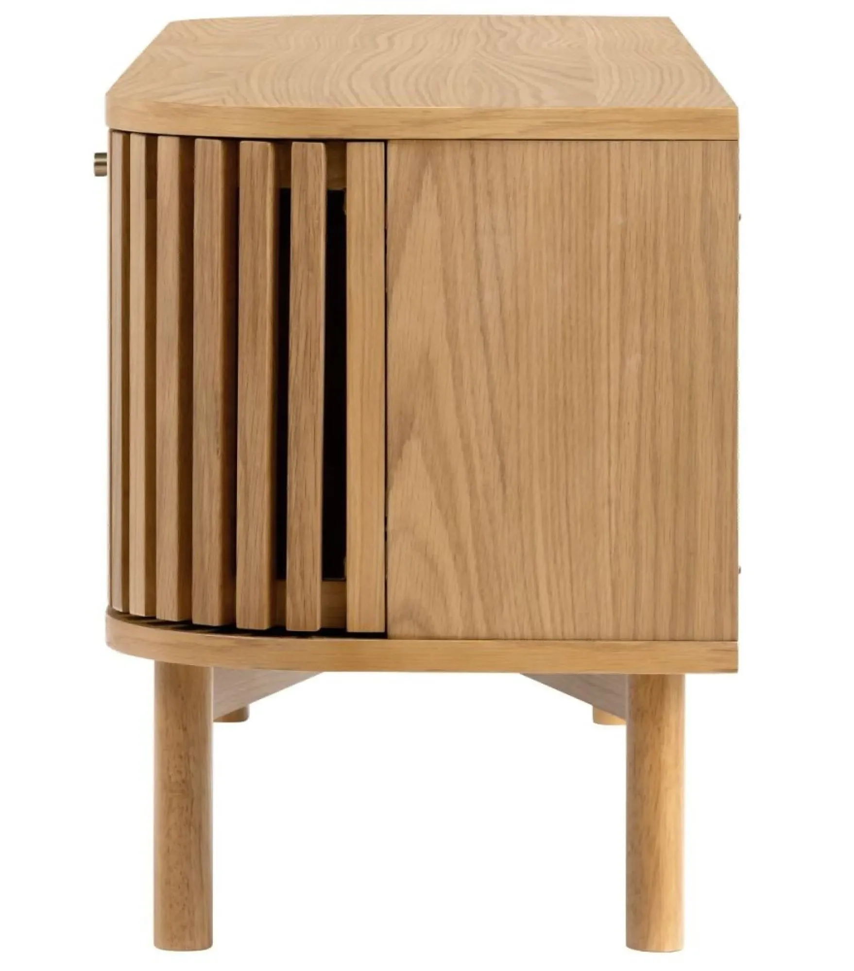 Soho Oak 130cm TV Unit with Storage - Natural