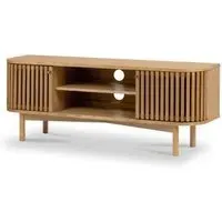 Soho Oak 130cm TV Unit with Storage - Natural