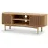 Soho Oak 130cm TV Unit with Storage - Natural