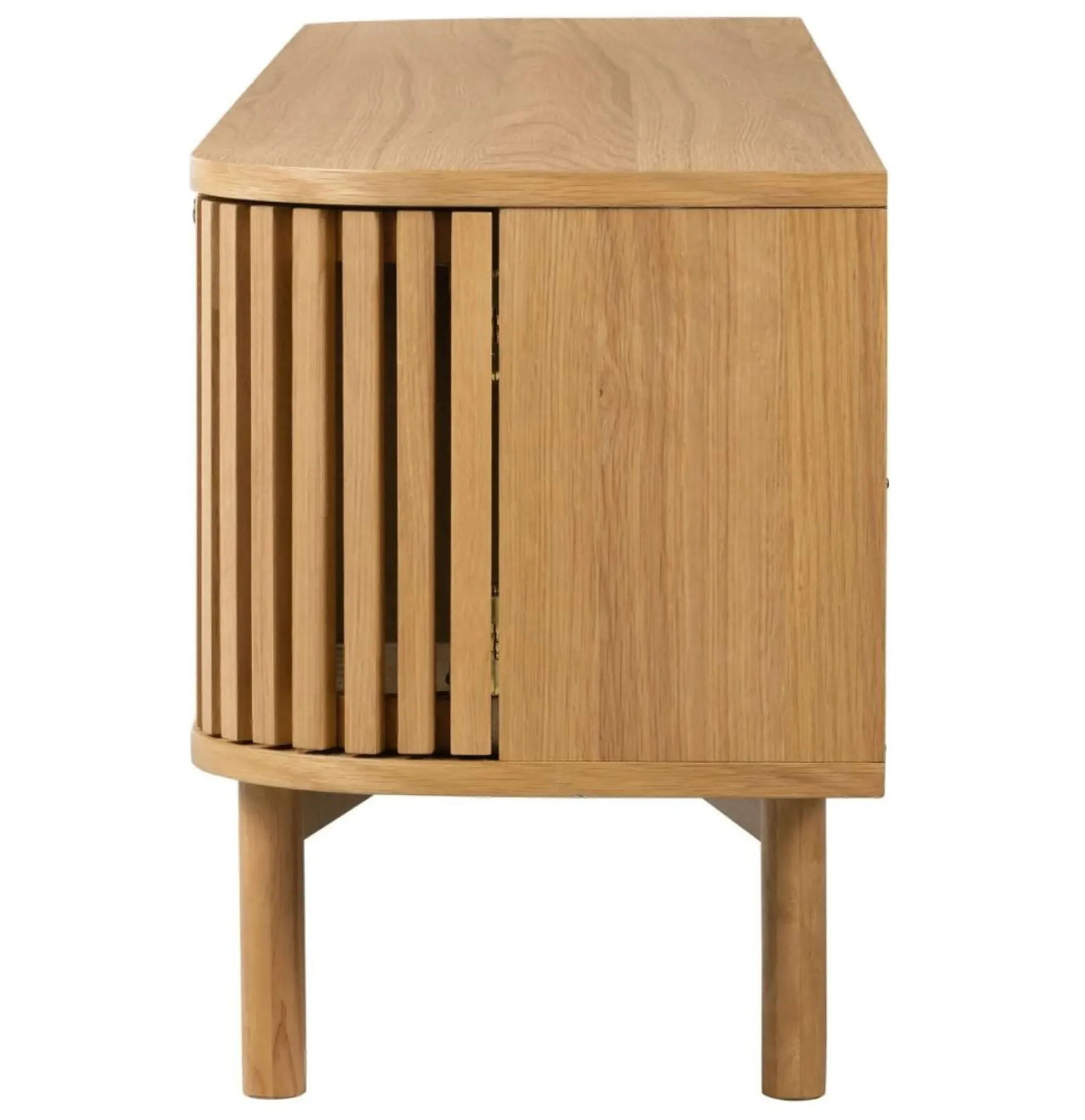 Soho Oak 180cm TV Unit with Storage - Natural