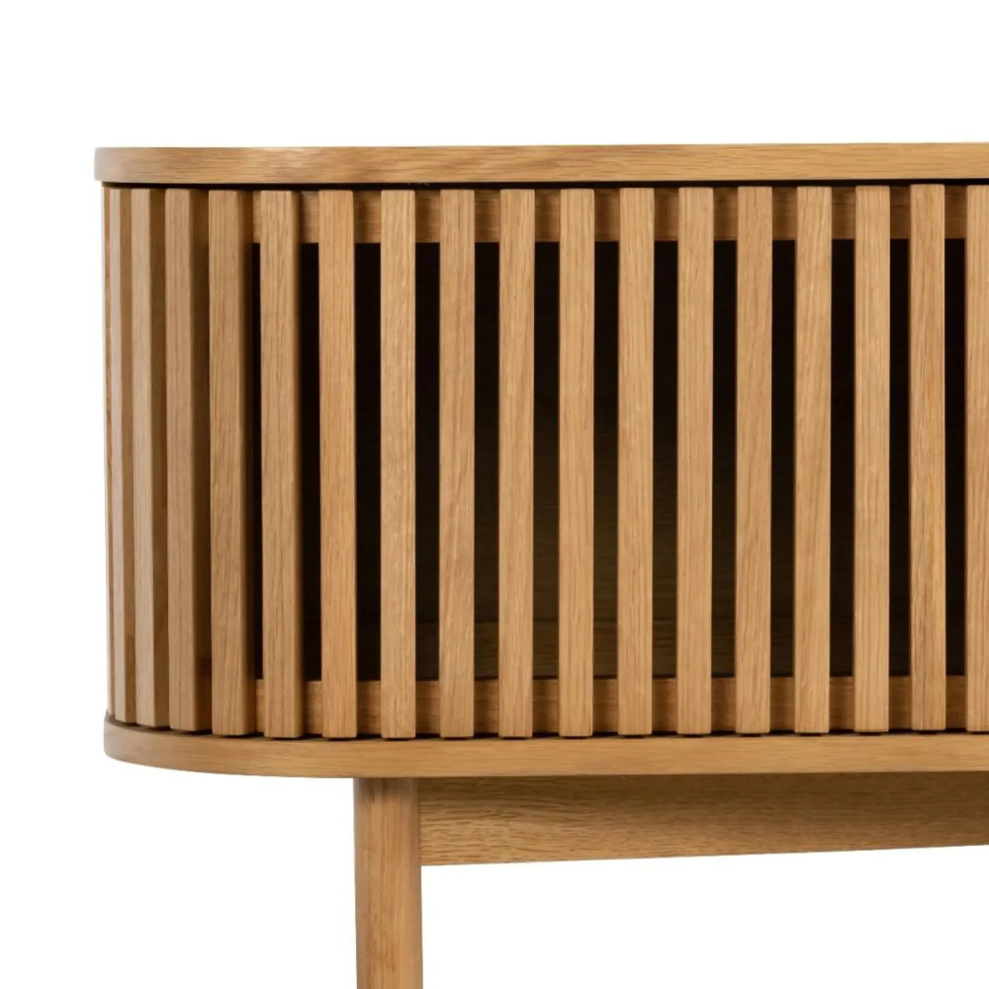 Soho Oak 180cm TV Unit with Storage - Natural