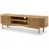 Soho Oak 180cm TV Unit with Storage - Natural