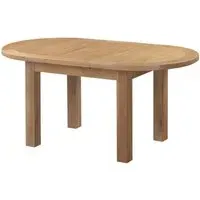 Appleby 4-6 Seater Oval Extending Dining Table - Light Oak