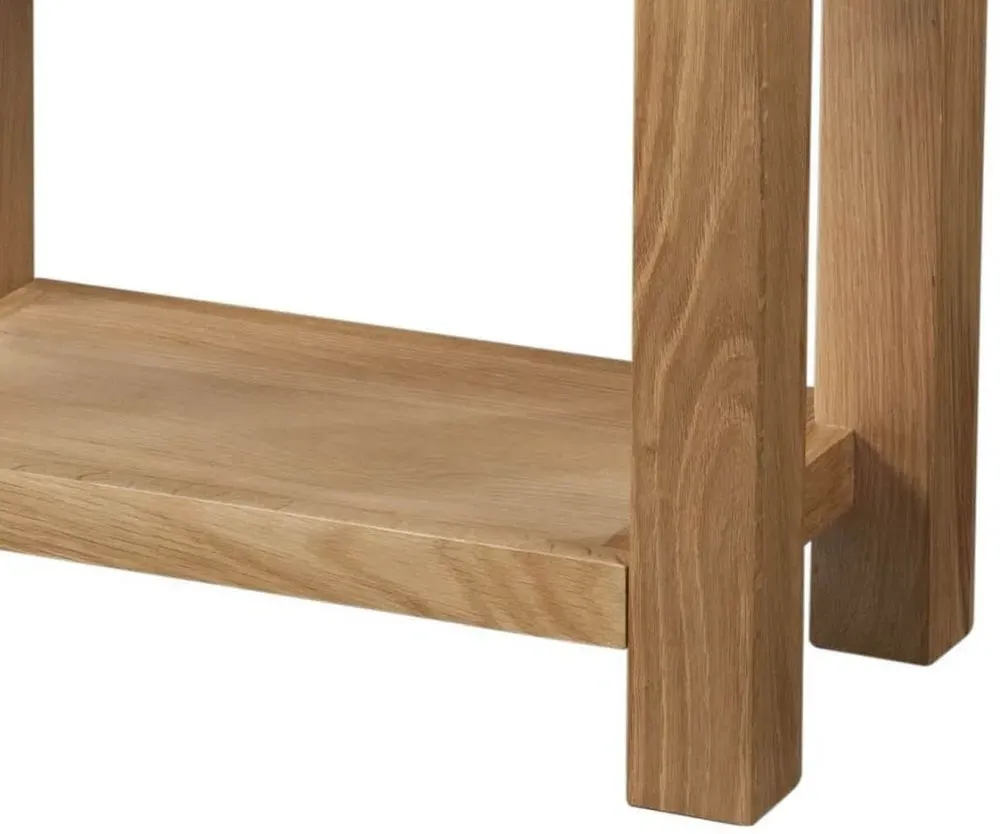 Appleby Oak 1 Drawer Console Table - Oak