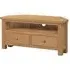 Appleby Oak 105cm Corner TV Unit - Light Oak