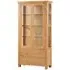 Appleby Oak 2 Door 2 Drawer Glazed Display Cabinet - Light Oak