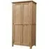 Appleby Oak 2 Door Wardrobe - Light Lacquer, Oak