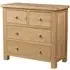 Appleby Oak 2+2 Drawer Chest - Light Lacquer, Oak