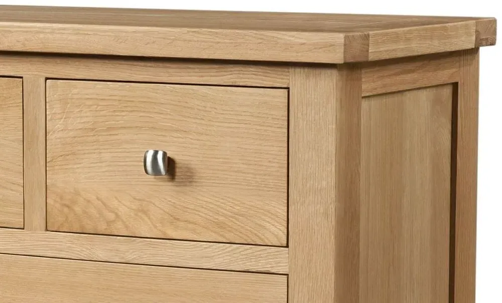 Appleby Oak 2+4 Drawer Chest - Light Lacquer