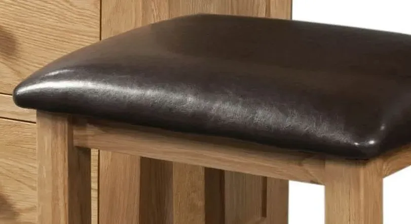 Appleby Oak 3 Drawer Dressing Table Set - Light Lacquer