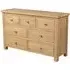 Appleby Oak 3+4 Drawer Chest - Light Lacquer