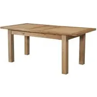 Appleby Oak 4-Seater Extendable Dining Table - Light Lacquer