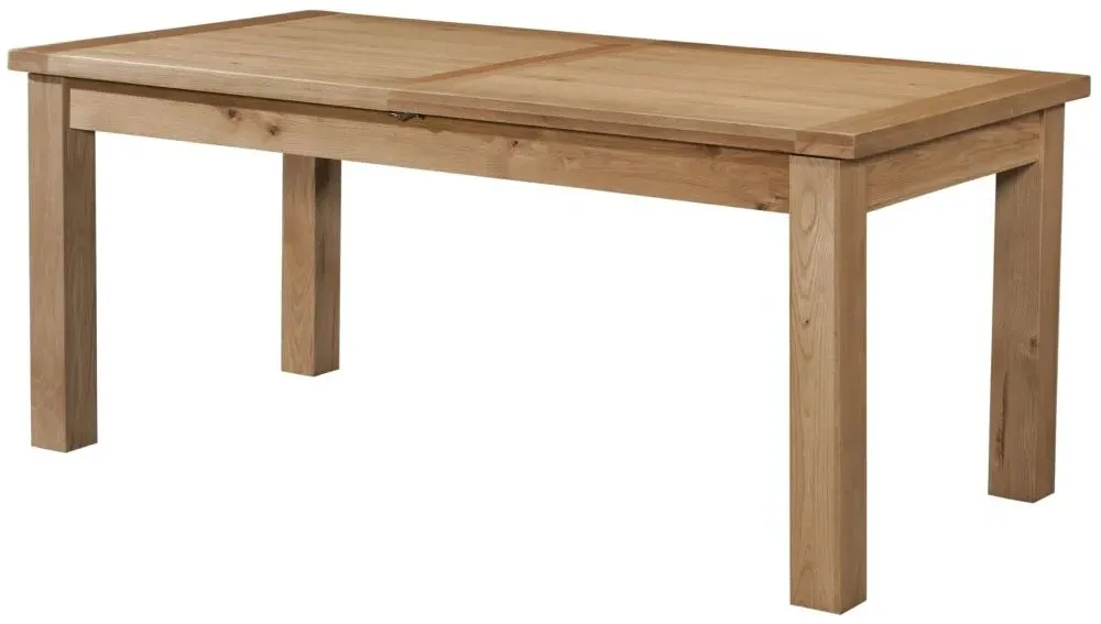 Appleby Oak 6-10 Seater Extending Dining Table - Light Lacquer