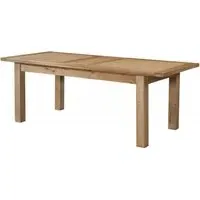 Appleby Oak 6-10 Seater Extending Dining Table - Light Lacquer