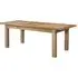 Appleby Oak 6-10 Seater Extending Dining Table - Light Lacquer