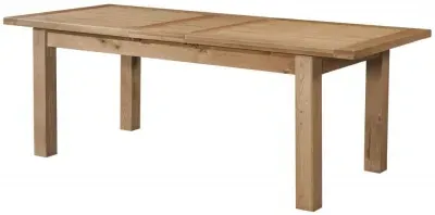 Appleby Oak 6-10 Seater Extending Dining Table - Light Lacquer image