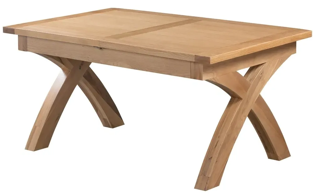Appleby Oak 6-8 Seater Extendable Dining Table - Light Oak