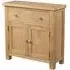 Appleby Oak 80cm 2 Door Sideboard - Light Lacquer