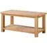 Appleby Oak Coffee Table with Storage - Light Oak