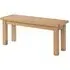 Appleby Oak Dining Bench - Light Lacquer, Oak