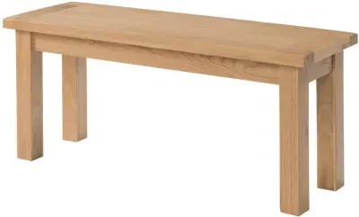 Appleby Oak Dining Bench - Light Lacquer, Oak image