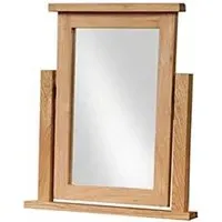 Appleby Oak Dressing Mirror - Light Lacquer, Oak