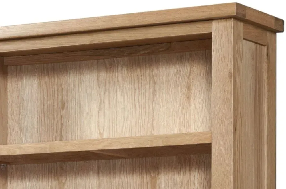 Appleby Oak High Bookcase - Light Lacquer, Oak