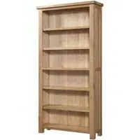 Appleby Oak High Bookcase - Light Lacquer, Oak