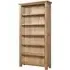 Appleby Oak High Bookcase - Light Lacquer, Oak