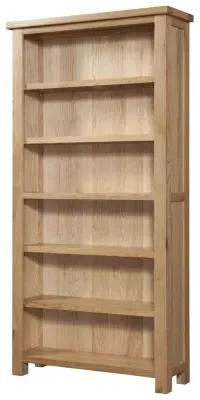 Appleby Oak High Bookcase - Light Lacquer, Oak image