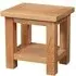Appleby Oak Lamp Table - Light Lacquer, Oak