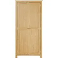 Arlington Oak 2 Door Wardrobe - Natural