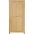 Arlington Oak 2 Door Wardrobe - Natural