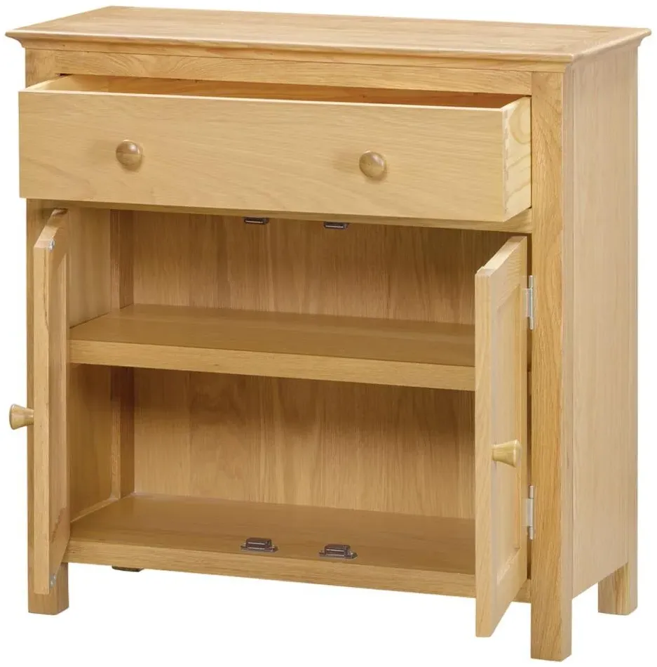 Arlington Oak 75cm 2 Door Sideboard - Natural