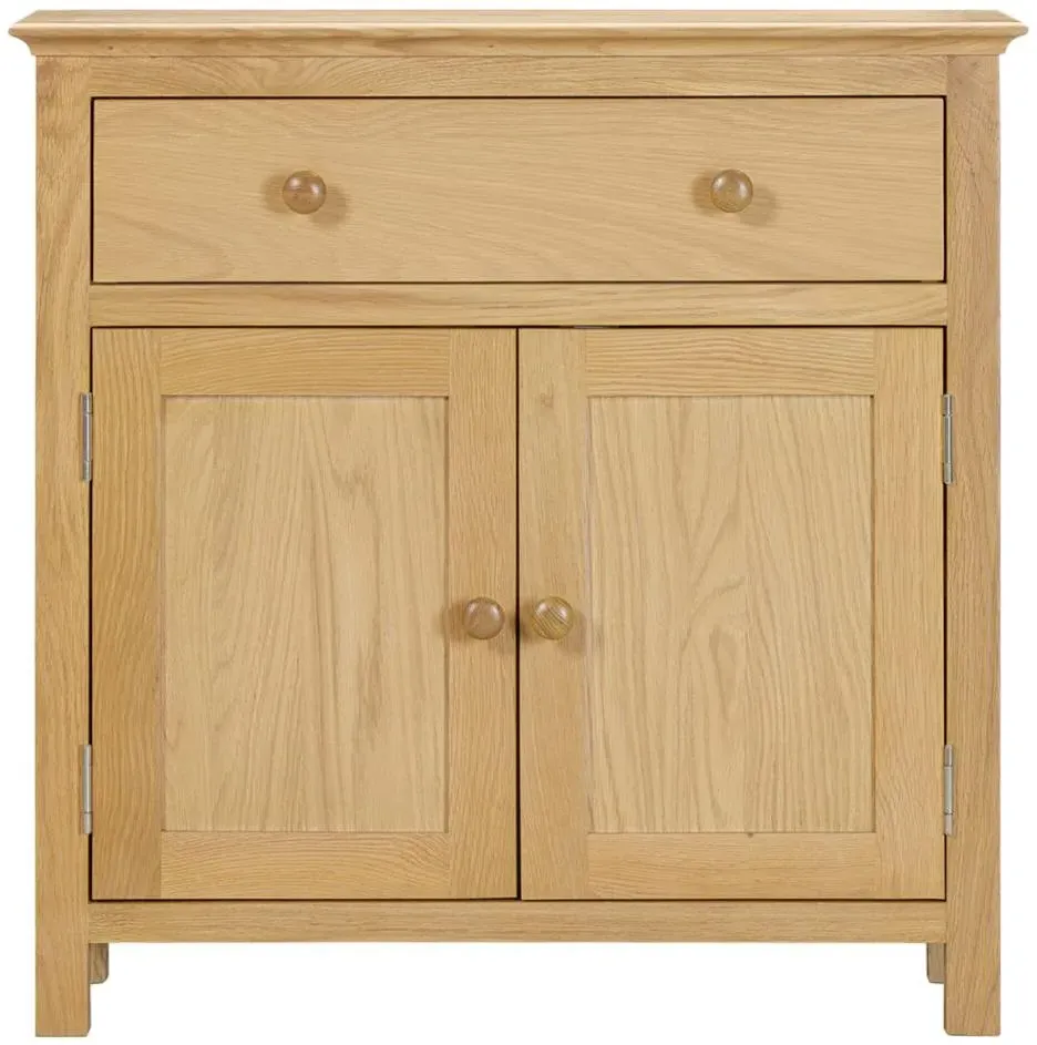 Arlington Oak 75cm 2 Door Sideboard - Natural