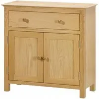 Arlington Oak 75cm 2 Door Sideboard - Natural